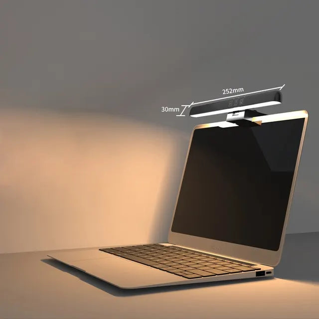 ScreenGlow - LED Monitorlampa med Ögonskydd, Blänkfri Skärmljus