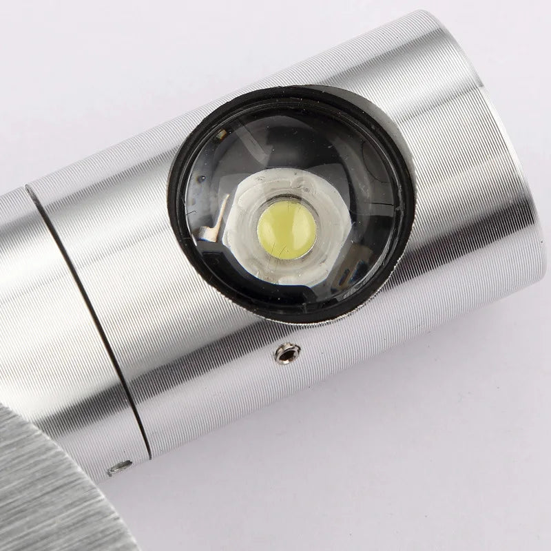 DuoGlow – Dubbel LED Vägglampa Med Justerbara Spotlights