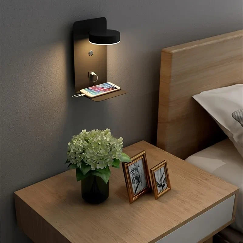 LumiSleek - Minimalistisk Vägglampa med Stilig Belysning