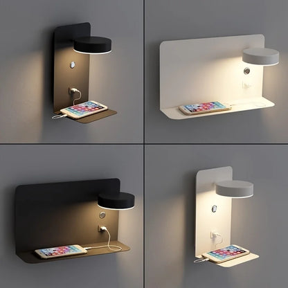 LumiSleek - Minimalistisk Vägglampa med Stilig Belysning
