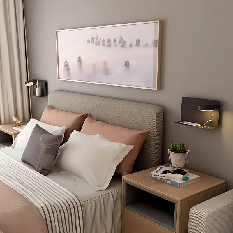 LumiSleek - Minimalistisk Vägglampa med Stilig Belysning