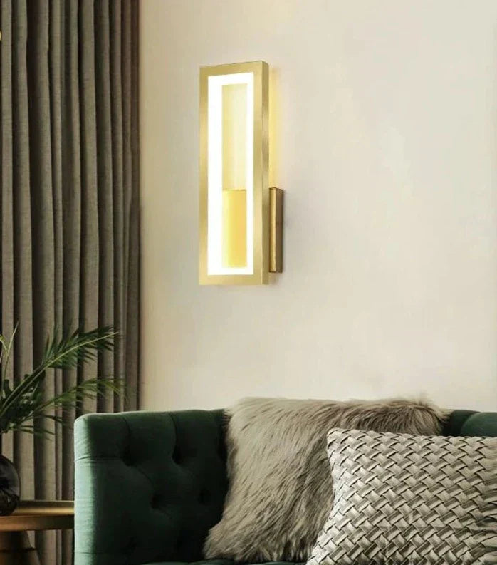 GlowSpace – Modern LED Vägglampa i Minimalistisk Design för Vardagsrum &amp; Hall