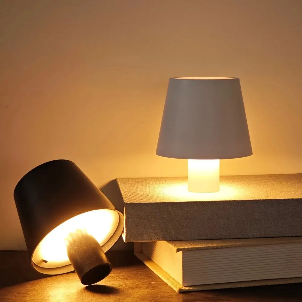 BottleGlow - LED Bordslampa för Vinfärger, Dimbar & Trådlös