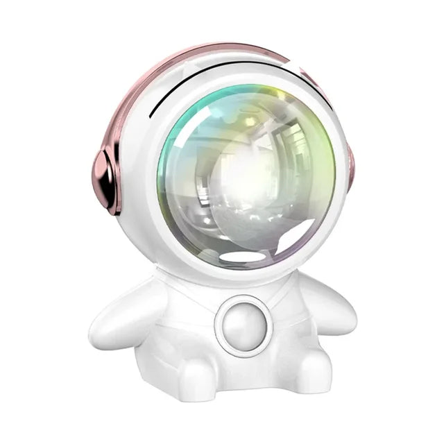 AstroGlow - Solnedgång LED Projektorlampa med Astronautdesign – Stämningsfull Belysning