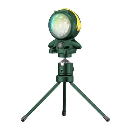 AstroGlow - Solnedgång LED Projektorlampa med Astronautdesign – Stämningsfull Belysning