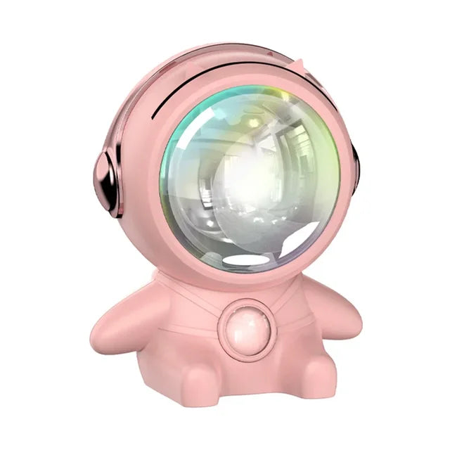 AstroGlow - Solnedgång LED Projektorlampa med Astronautdesign – Stämningsfull Belysning