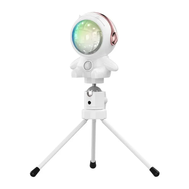 AstroGlow - Solnedgång LED Projektorlampa med Astronautdesign – Stämningsfull Belysning