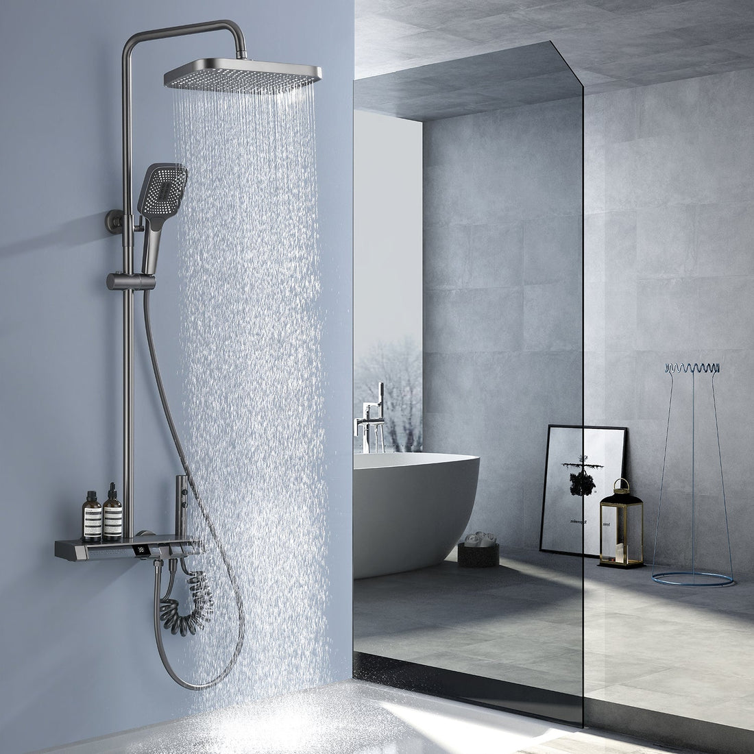 Aqualis | Modernt Digitalt Duschsystem med Smart-funktion