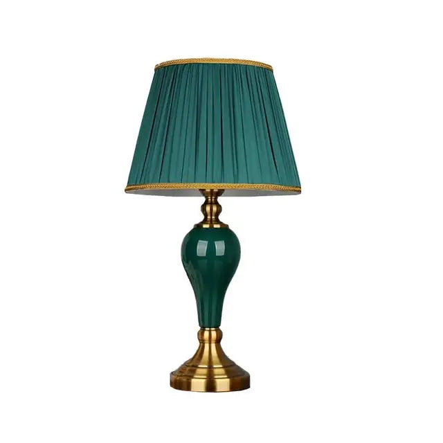 LumiCeram - Modern Keramisk Bordslampa | Stilren Belysning för Vardagsrum &amp; Sovrum