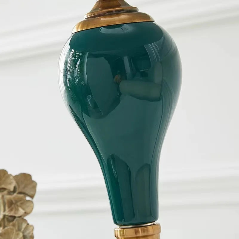LumiCeram - Modern Keramisk Bordslampa | Stilren Belysning för Vardagsrum &amp; Sovrum