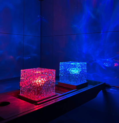 LED Bordsbelysning med Vattenvågseffekt