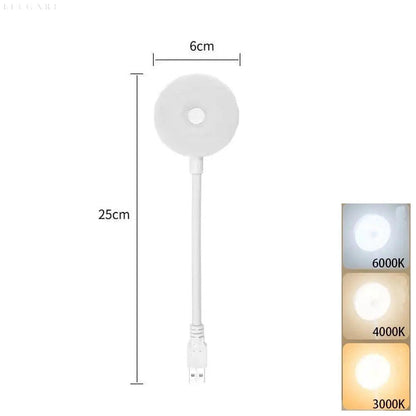 Sensor LED Vägglampa – Flexibel och Modern | Idealisk för Hall, Trappa eller Sovrum