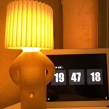 LumoPal Shy | LED-bordslampa i figurform – dimbar &amp; dekorativ