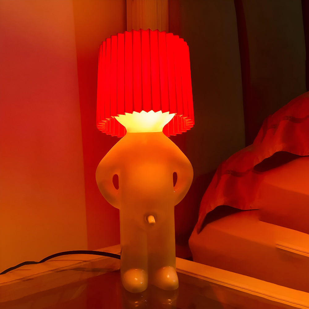 LumoPal Shy | LED-bordslampa i figurform – dimbar &amp; dekorativ