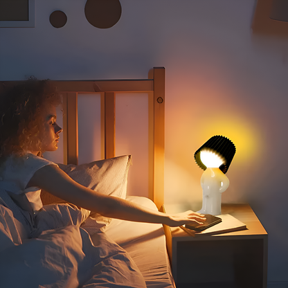 LumoPal Shy | LED-bordslampa i figurform – dimbar &amp; dekorativ