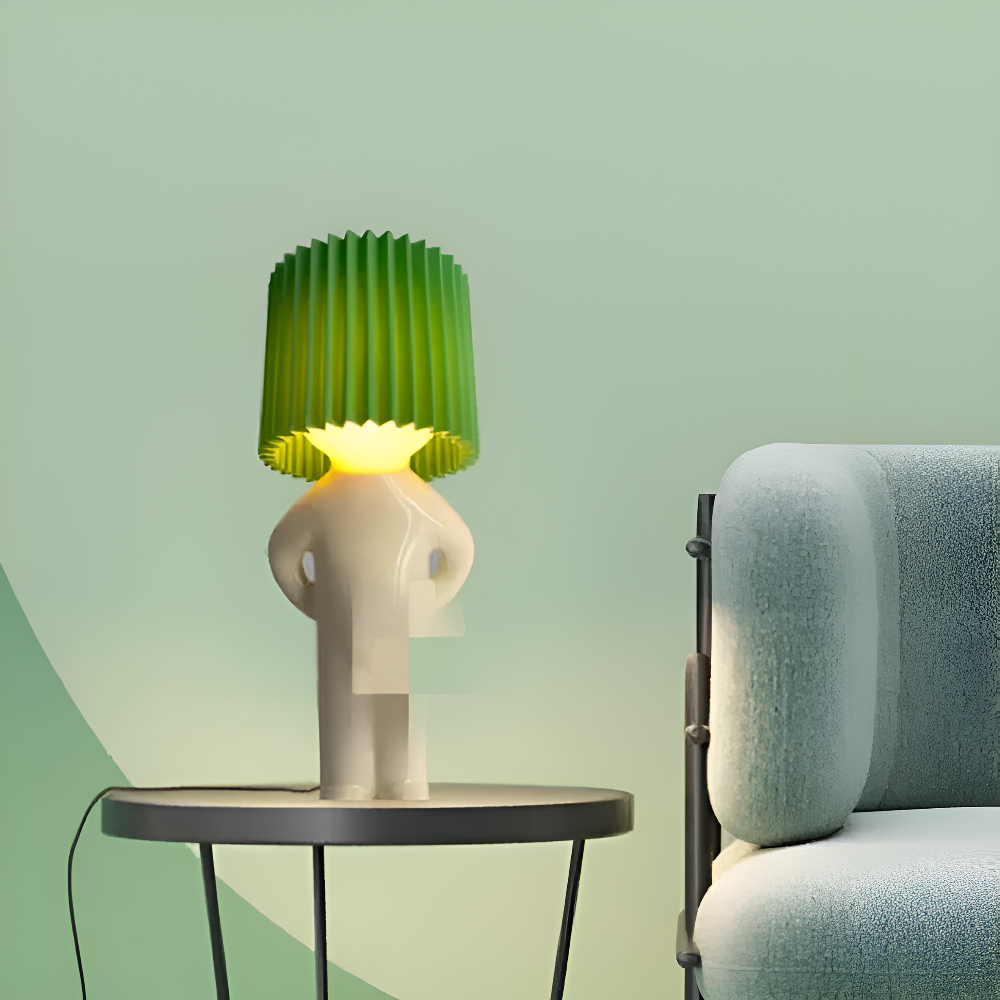 LumoPal Shy | LED-bordslampa i figurform – dimbar &amp; dekorativ