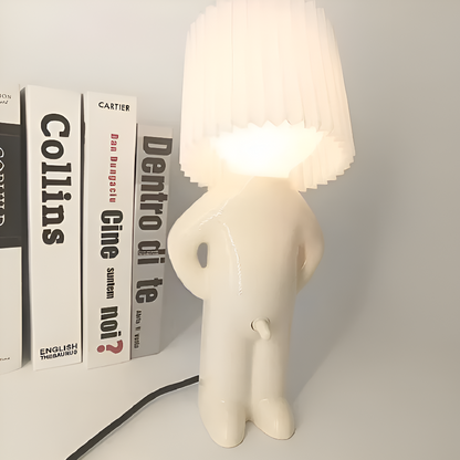 LumoPal Shy | LED-bordslampa i figurform – dimbar &amp; dekorativ