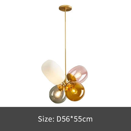 GloedGlimmer - Taklampa med Glasboll
