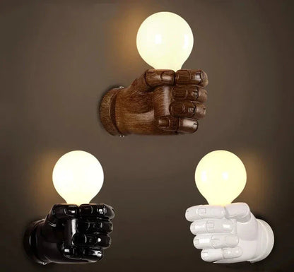 IndustrialGlow - Vasilj i industriell stil av metall - Vintage LED-lampa