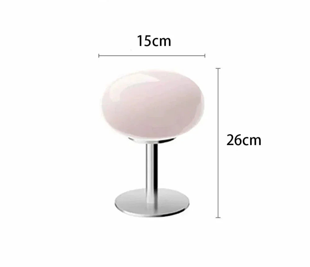 GlowSphere - LED Bordslampa i Lollipop Design – Modern Stämningsbelysning