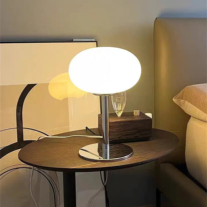 GlowSphere - LED Bordslampa i Lollipop Design – Modern Stämningsbelysning