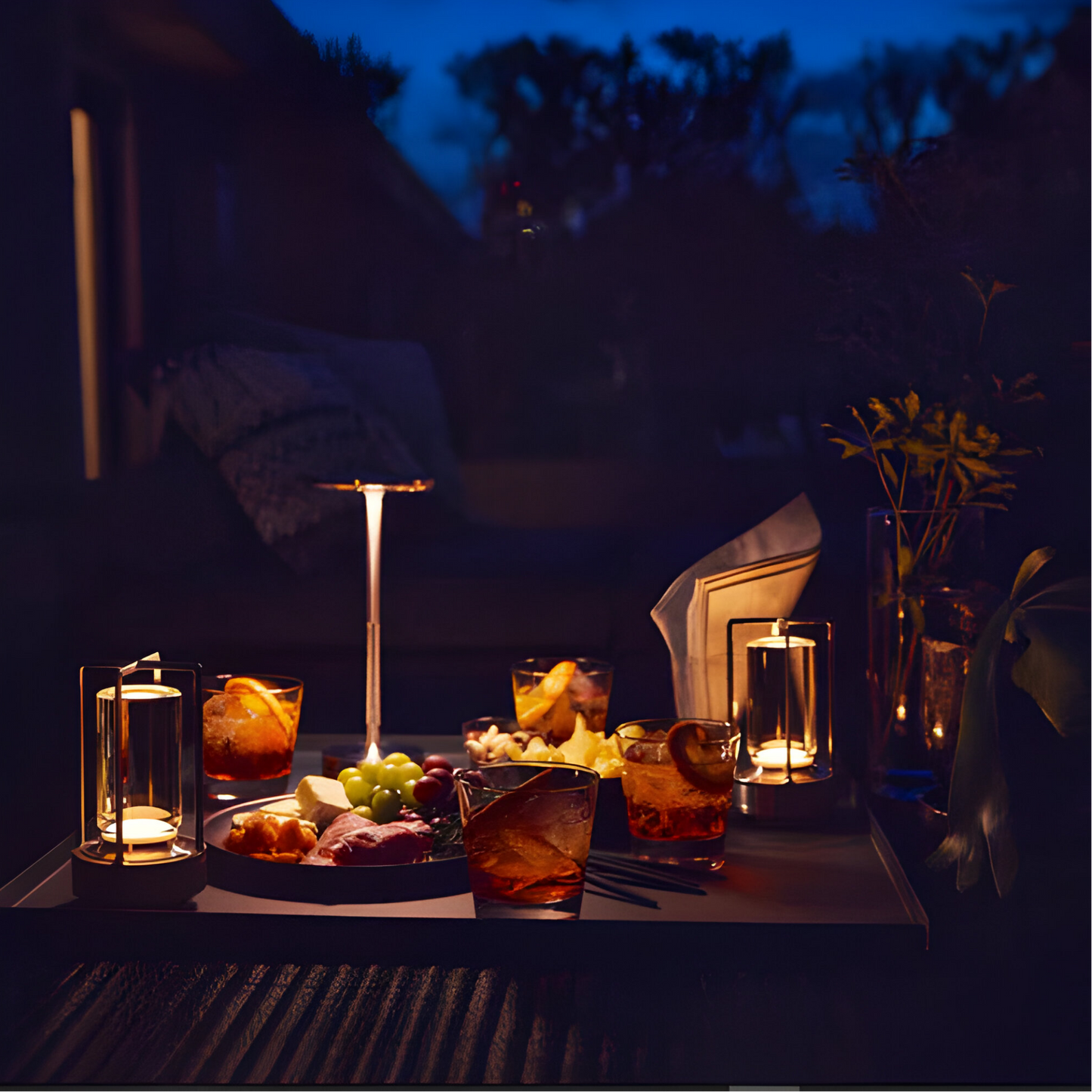 Carvallo – Lyxig Trådlös Bordslampa med Dimmbar Touchkontroll