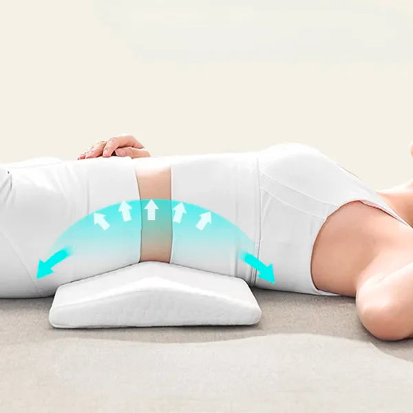 Minneskum Lumbal Kudde för Ryggstöd