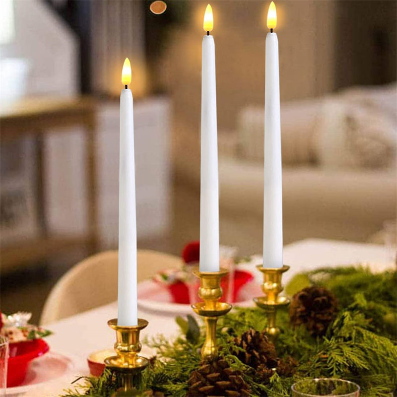 LumiCandle Set | Flamefria LED-stumpsljus för dekorativ atmosfär