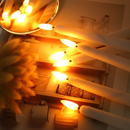 LumiCandle Set | Flamefria LED-stumpsljus för dekorativ atmosfär