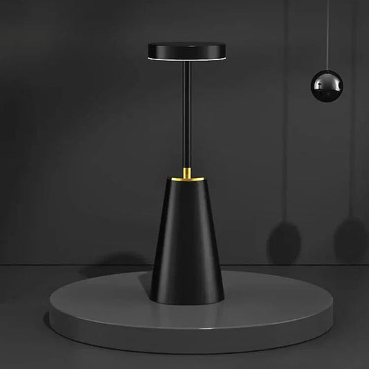 LumiFlex Trådlös Bordslampa – Trådlös LED-lampa med 3-färgs dimning, Touch-teknologi, 4000mAh batteri, Vattentålig