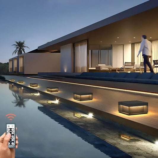 LumiGate Light - Vattentät solcellsgatubelysning för utomhus