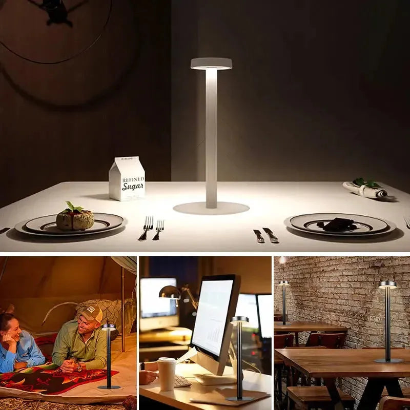 Lumina Glo - Minimalistisk dimbar LED-bordslampa