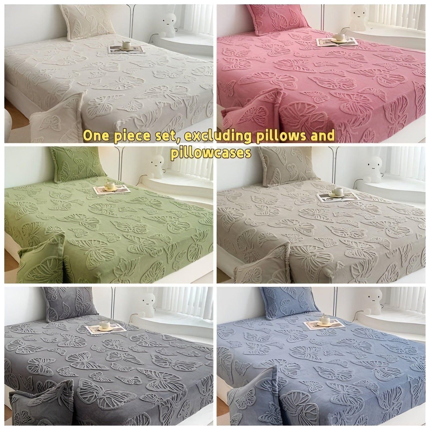 LuxQuilt Madrasskydd - Lyxigt Vadderat Mjölksammet Dammtålig Madrassöverdrag