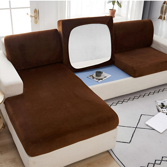 LuxVelvet Sofföverdrag – Stretch Jacquard Överdrag för omedelbar stil & långvarigt skydd