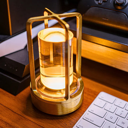 Luxa Crystal LED Bordslampa – Elegant design med dimbar touchkontroll