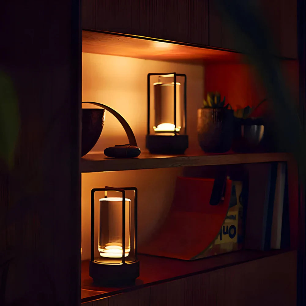 Luxa Crystal LED Bordslampa – Elegant design med dimbar touchkontroll