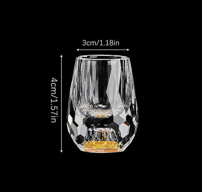 SophistiGlass glas | Kristall-borrelglas i set för speciella tillfällen