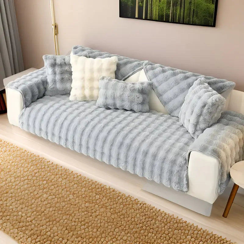 Carvallo – Tjock plyschsoffahölje för din pälsiga följeslagare