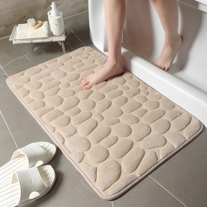 LuxeFeet Halkfri Duschmatta i minnesskum - Komfort och säkerhet för varje dag