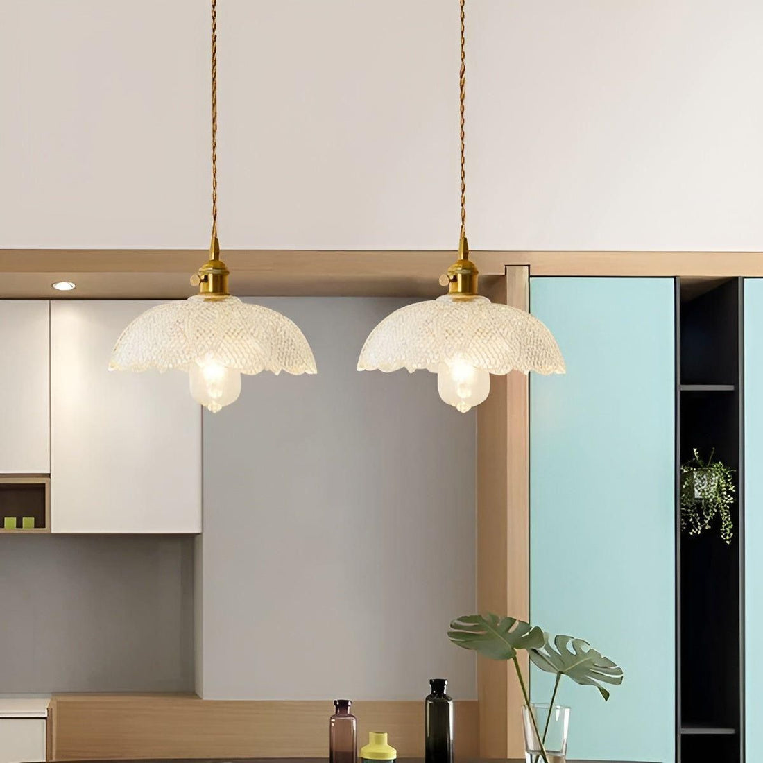 LuxeVintage Lampa - Nordic Vintage LED Krona Lampa