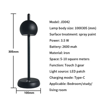 LuxioFlex - Trådlös LED-skrivbordslampa