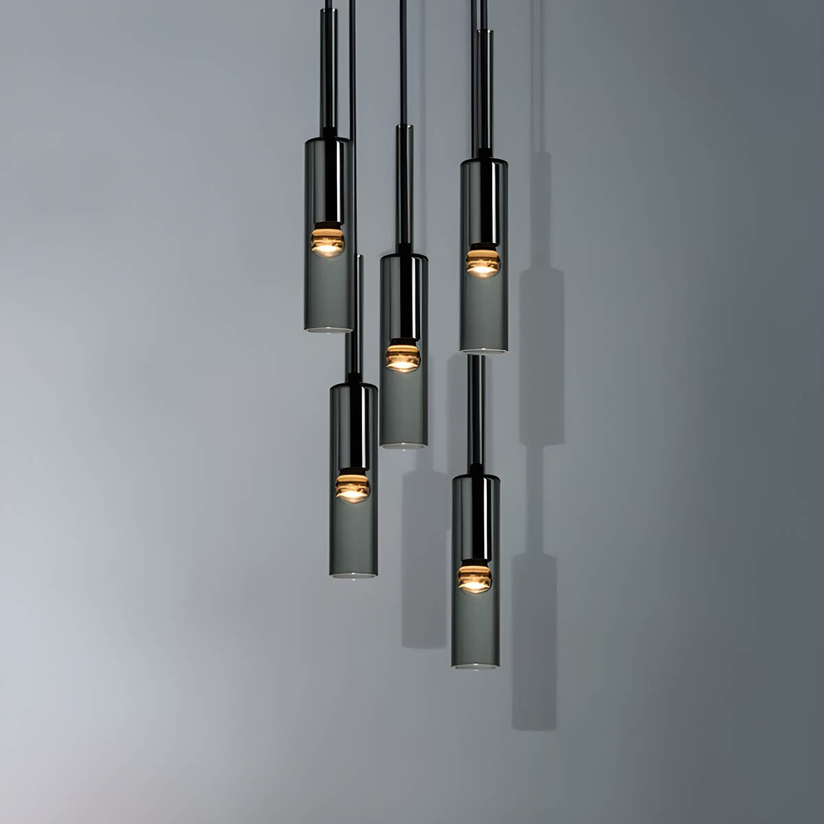 Kristallhängande lampa – Elegant design med glittrande ljusspel | Ideal för bostadsutrymmen