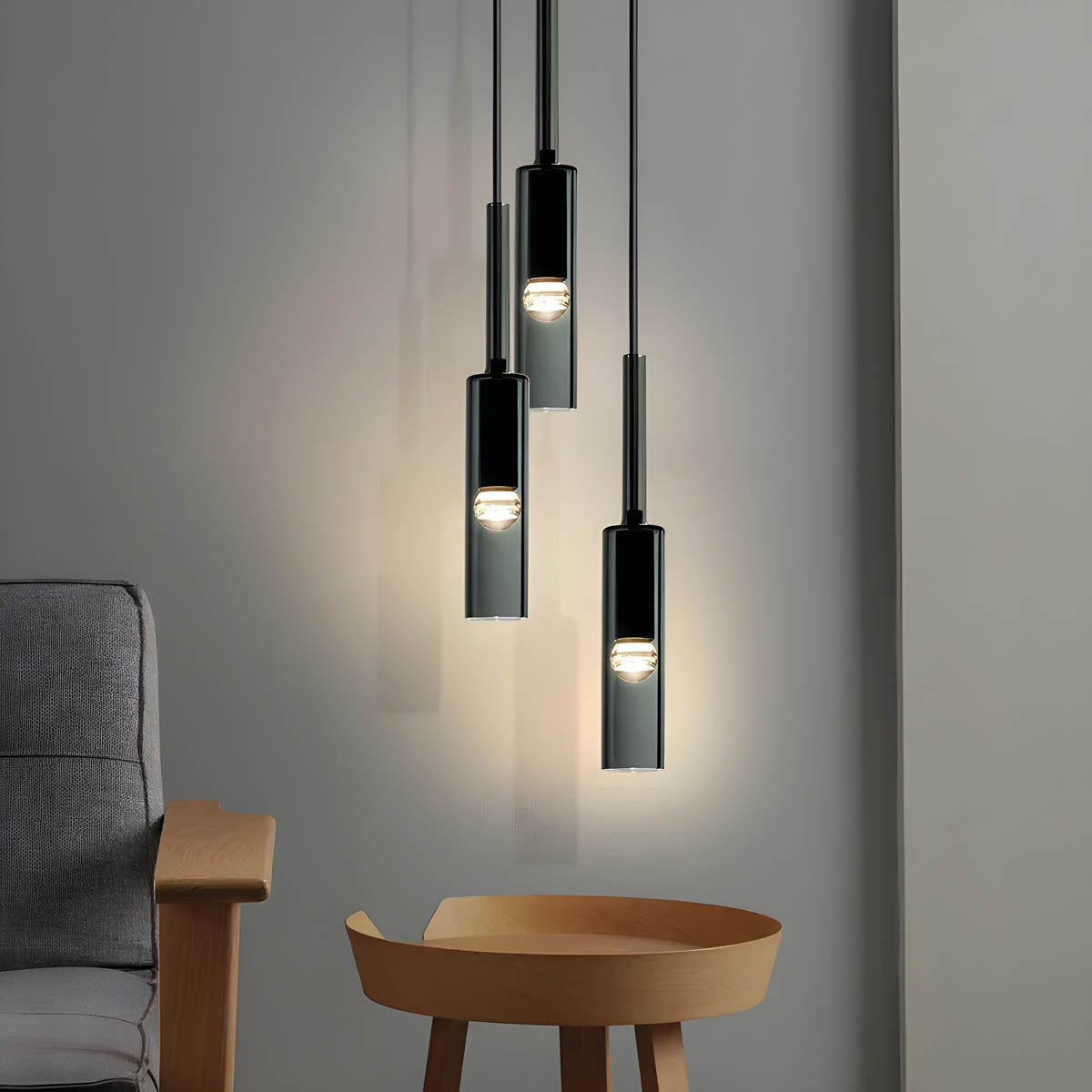 Kristallhängande lampa – Elegant design med glittrande ljusspel | Ideal för bostadsutrymmen