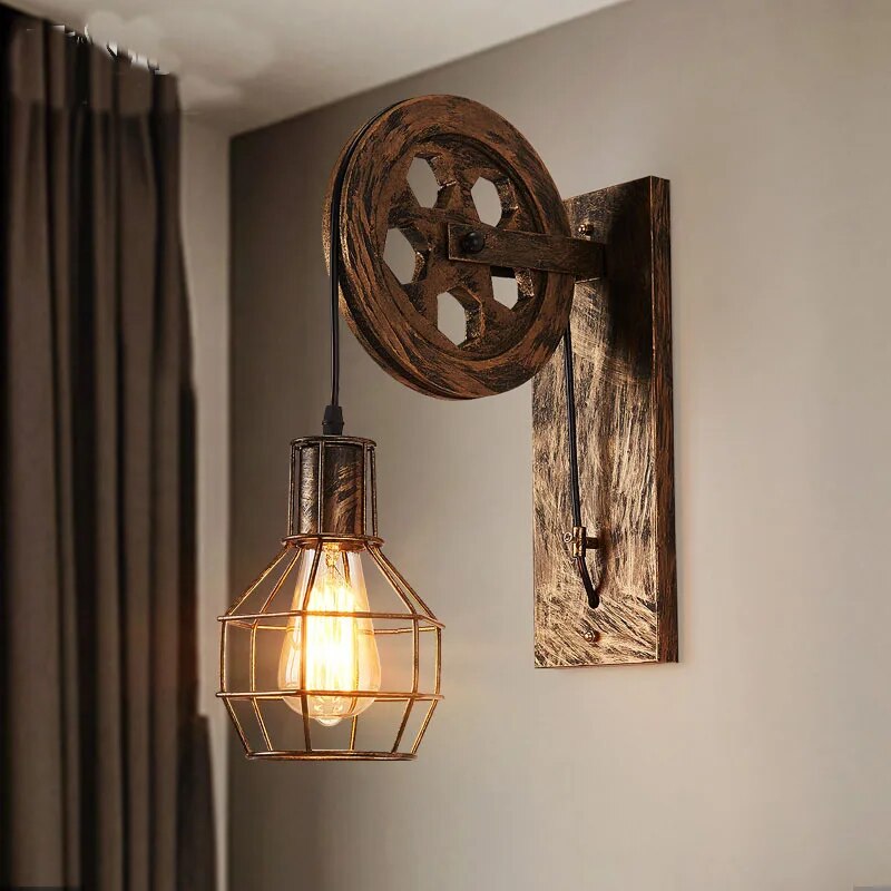 MidCentury – Retro vägglampa med vintageutseende