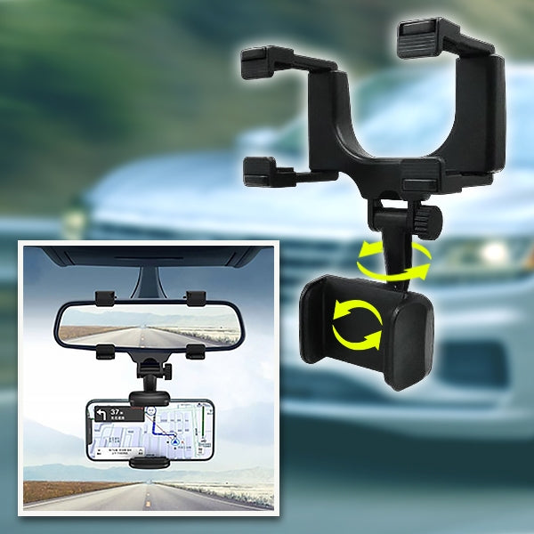 Carvallo 360 – Den backspegelsmobilhållare för säker sikt och fast grepp!