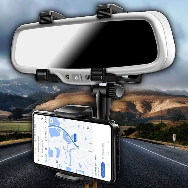 Carvallo 360 – Den backspegelsmobilhållare för säker sikt och fast grepp!