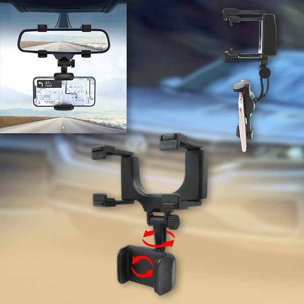Carvallo 360 – Den backspegelsmobilhållare för säker sikt och fast grepp!