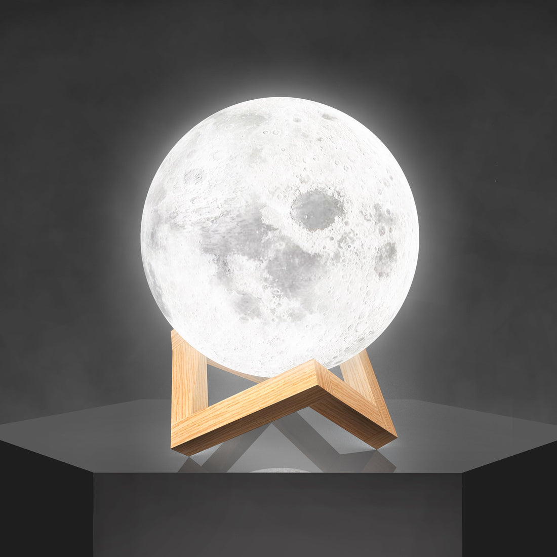LunarGlow - Trådlampa med 3D-detalj