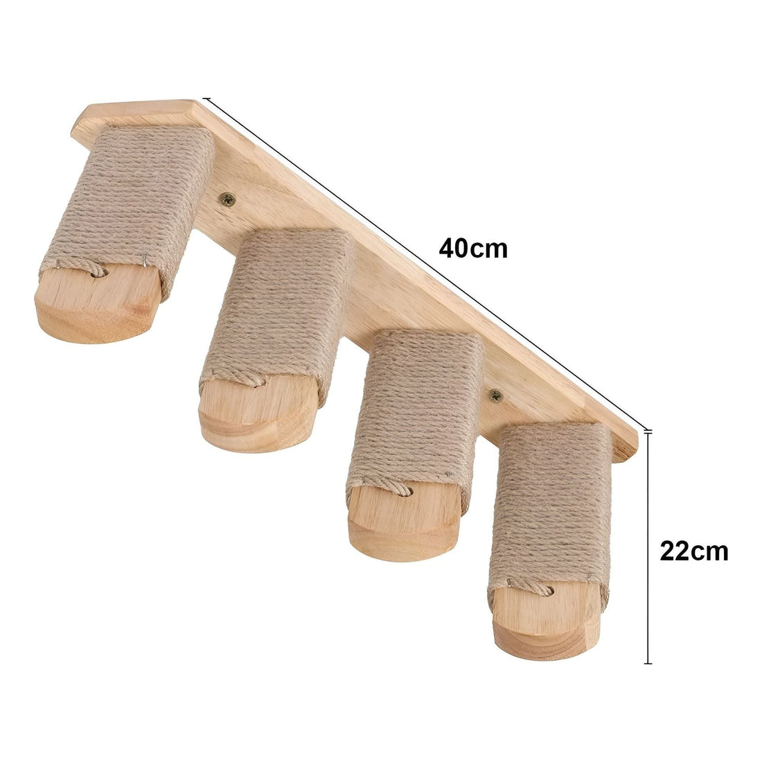 PurrMount Board - Väggmonterad kattklättrande bräda med klösträd