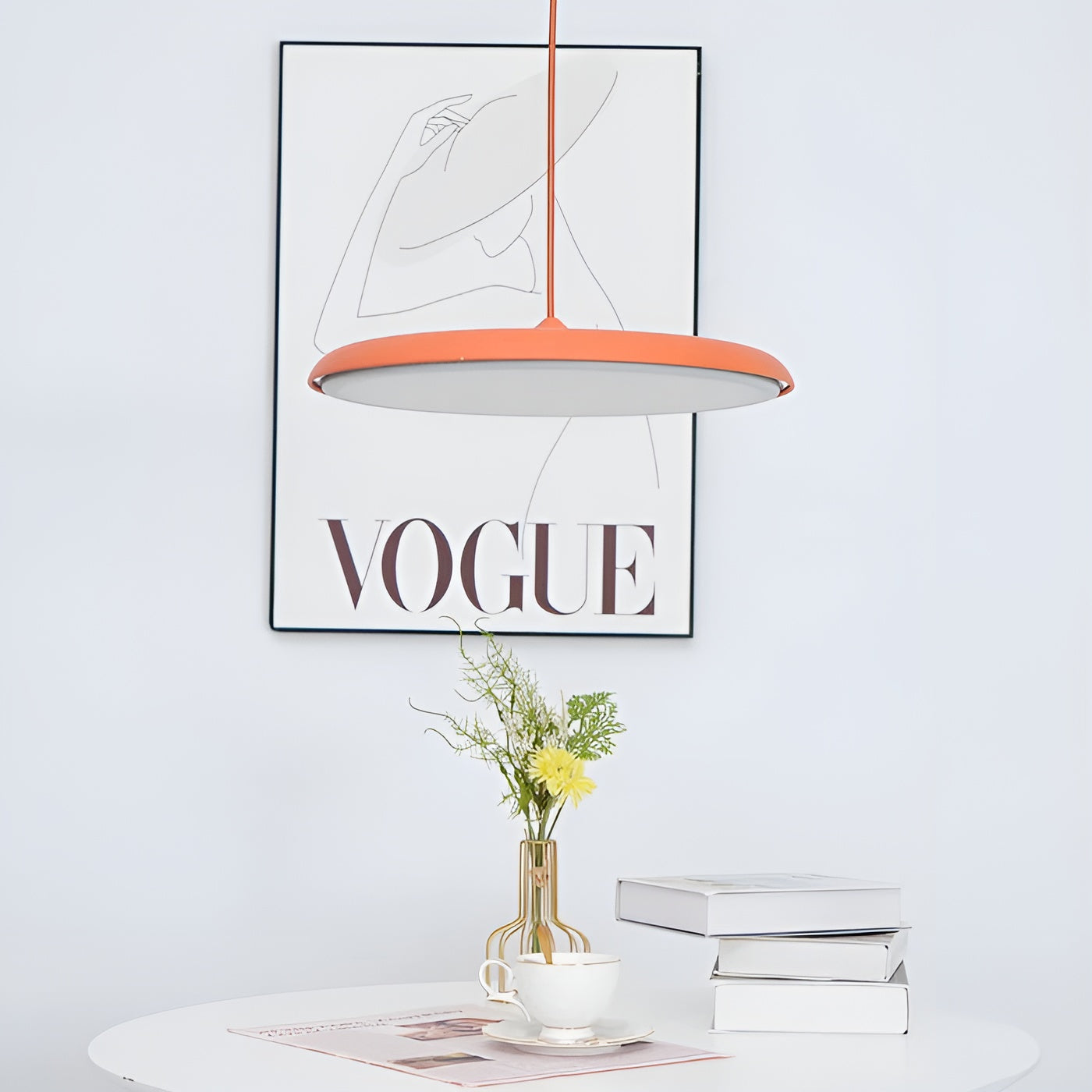 Hängande lampa i keksform – Lekfull design för ditt hem